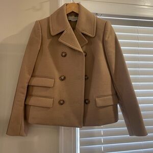 Stella McCartney Wool Tan Jacket Sz 38